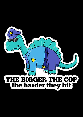Police dinosaurs back pain