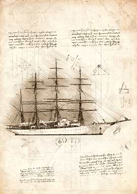 Sailing Ship Side view