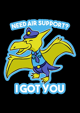 Police Dino bird pterosaur