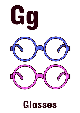 ALPHABET KIDS ABC LETTER G