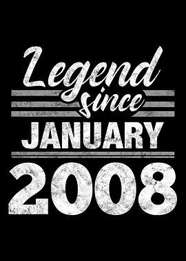 Legend Since January 2008