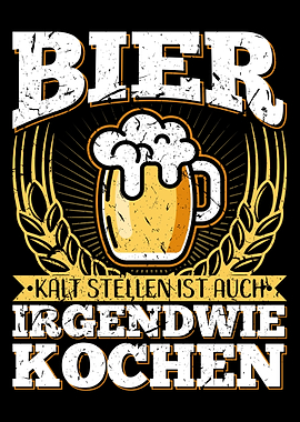 Bier Kaltstellen Lustig