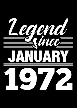Legend Since January 1972