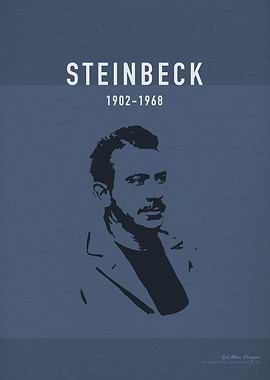 Steinbeck Author Art