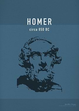 Homer Author Art