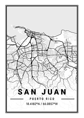 San Juan Light City Map