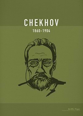 Chekhov Author Art