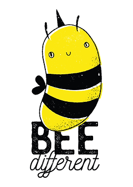 Funny bees BEE Different