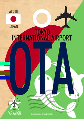 JAPAN TOKYO AIRPORT OTA