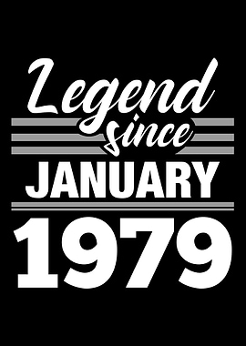 Legend Since January 1979
