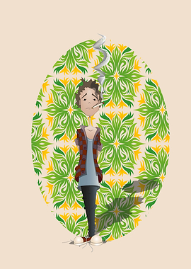 guy with a cigarette