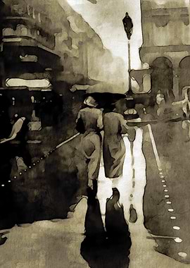 Sharing The Umbrella