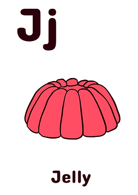 ALPHABET KIDS ABC LETTER J