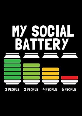 My Social Battery Beer