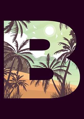 Letter B for Beach