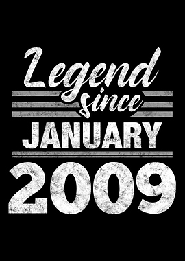 Legend Since January 2009