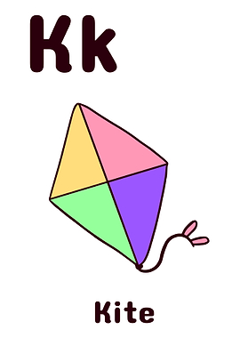 ALPHABET KIDS ABC LETTER K