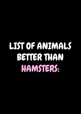 Hamsters