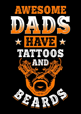 Dad Tattoos Beards