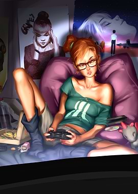 Gaming Girl