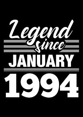 Legend Since January 1994