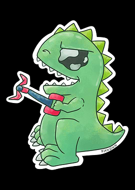 TRex dinosaur dragon funn