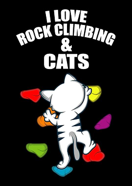I Love Rock Climbing And C
