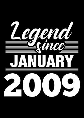 Legend Since January 2009