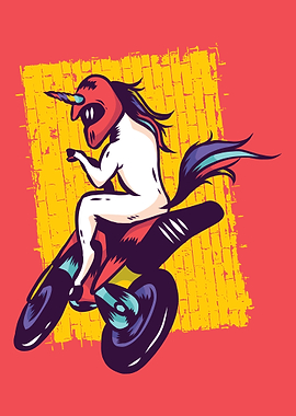 motorcycle Unicorn