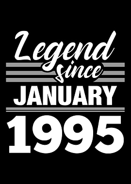 Legend Since January 1995