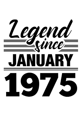Legend Since January 1975