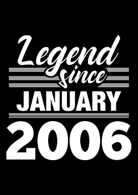 Legend Since January 2006