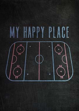 Hockey My Happy Place