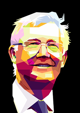 Sir Alex in POP ART