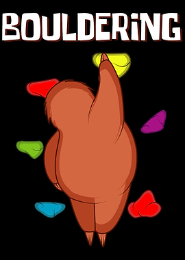 Bouldering Sloth Boulderer