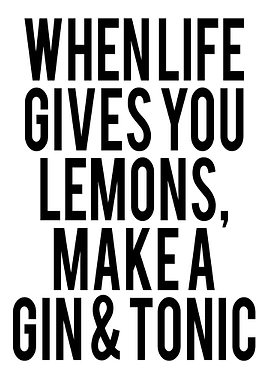 Lemon Gin Drink