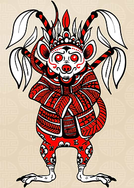 Lemur Traditional Dressed