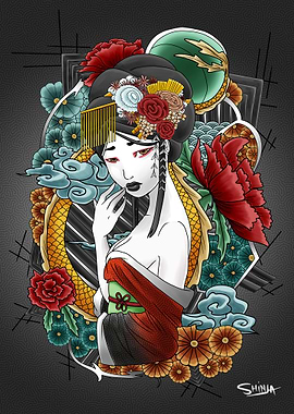 Golden Dragon Geisha