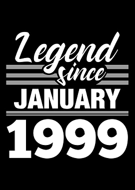 Legend Since January 1999