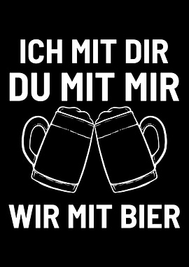 Bier Bierglas Freunde Jung