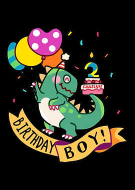 Birthday Boy TRex Dinosau