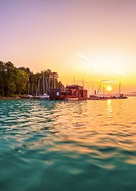 Sunrise Attersee part 1