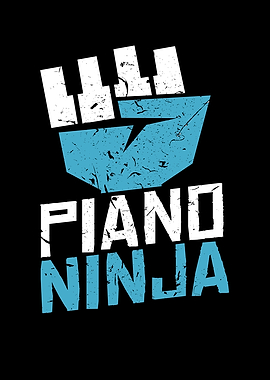 Piano Ninja Clef Music