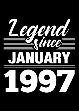 Legend Since January 1997