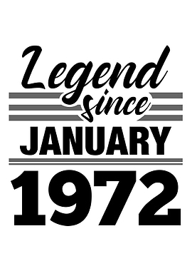Legend Since January 1972