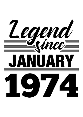 Legend Since January 1974