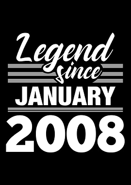 Legend Since January 2008