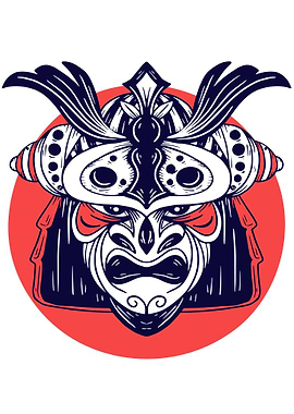 Japanese Samurai Mask