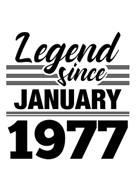 Legend Since January 1977
