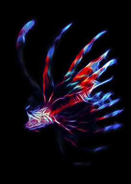 abstract lionfish